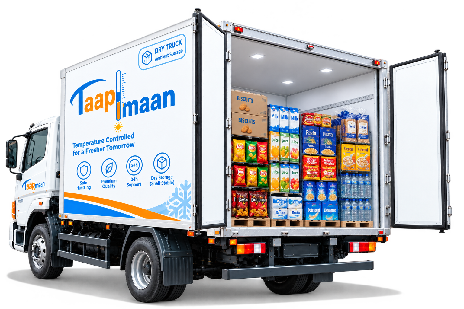 Dry and tropical freight truck